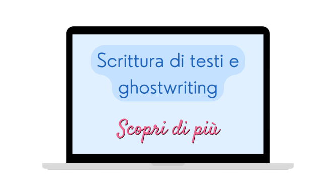 Scrittura di testi e ghostwriting 